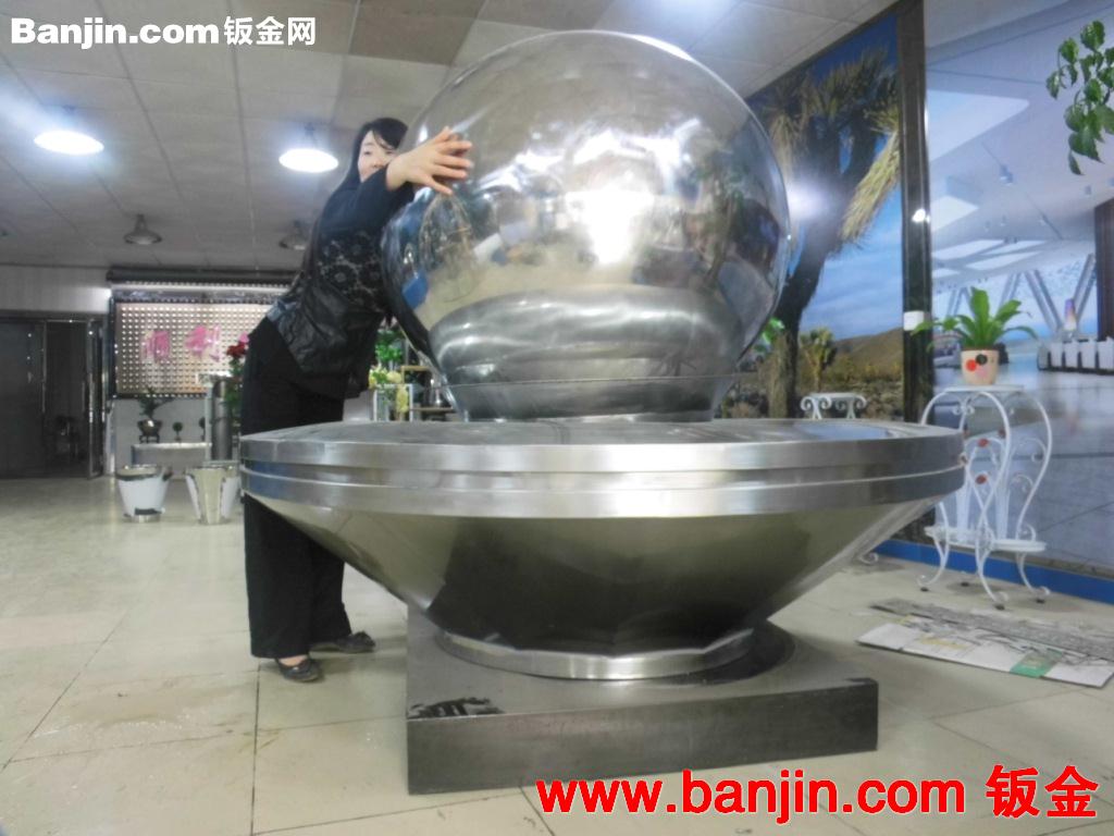 定做新型多彩酒店风水球，金融街景.企业大门风水球,广州风水球