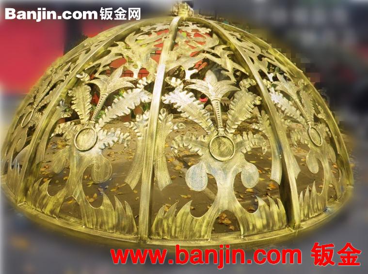 现代酒店不锈钢花钵，插花器，企业大堂多彩风水球，广场景点饰品
