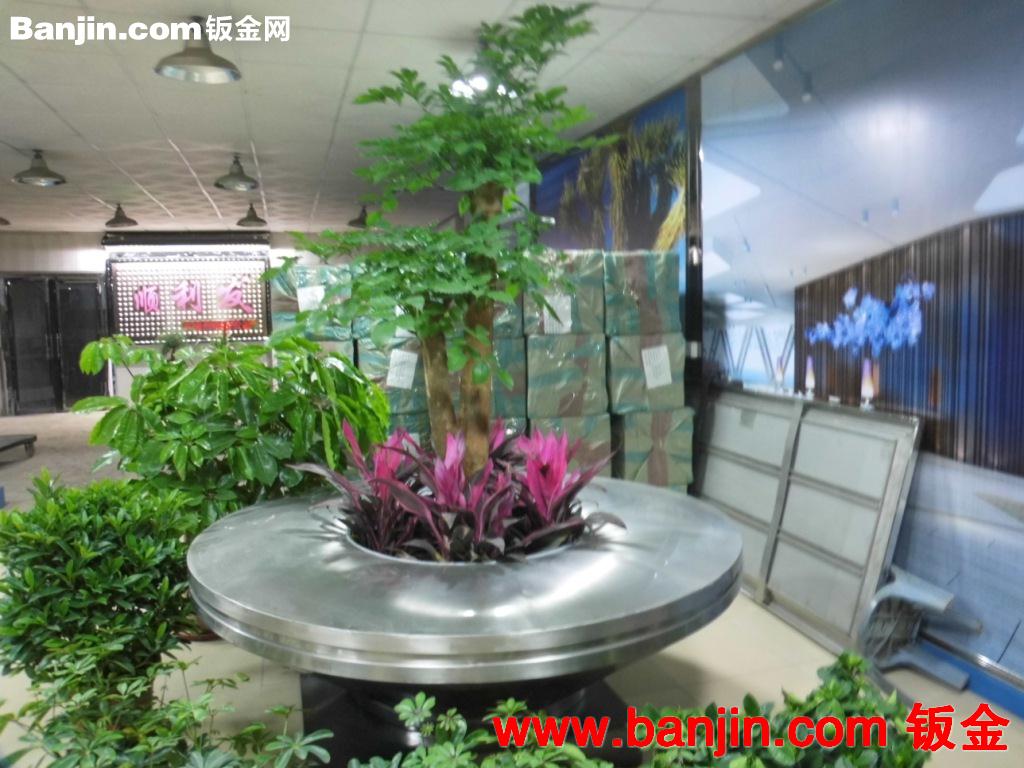 酒店装饰摆件，家居不锈钢精品,不锈钢花盆，不锈钢花瓶