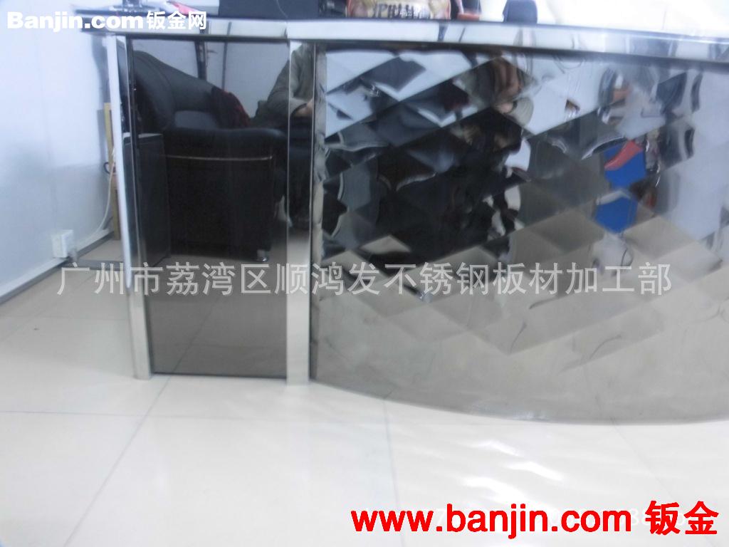 激光切割不锈钢异形摆件，酒店家居装饰品，企业办公室钛金摆件
