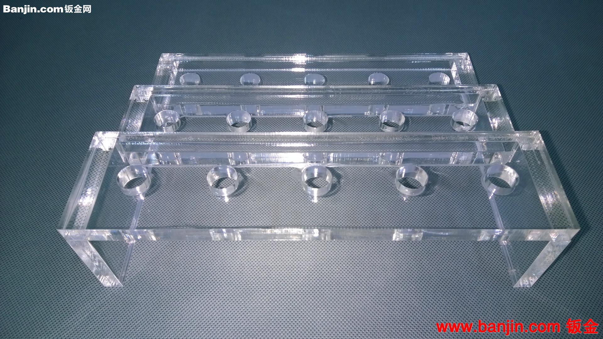 供应有机玻璃梯形亚克力展示架