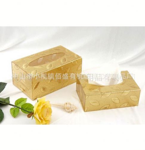 厂家批发定做纸巾盒/有机玻璃盒亚克力加工