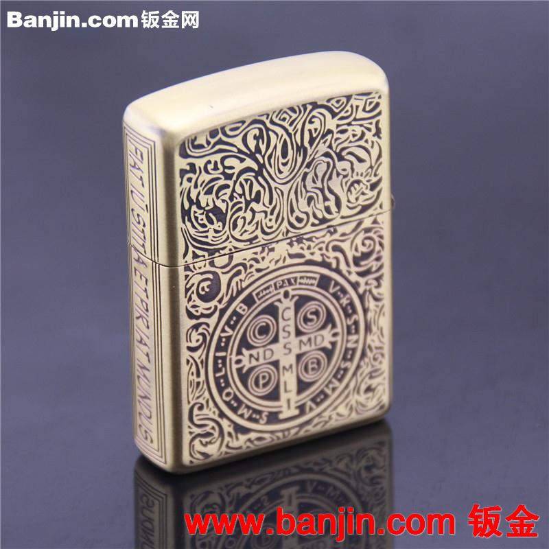 香港大亨D9009B康斯坦丁 高档铜壳高档煤油打火机 广告汽车礼品