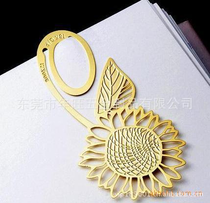 低价订做 各种规格书签 不锈钢书签 礼品书签 镂空logo书签