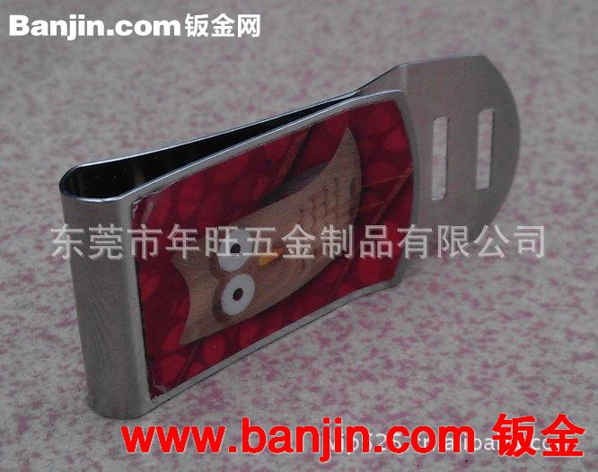 新品定制　不锈钢书签夹 五金书签夹 金属书签夹 礼品冲压书签　