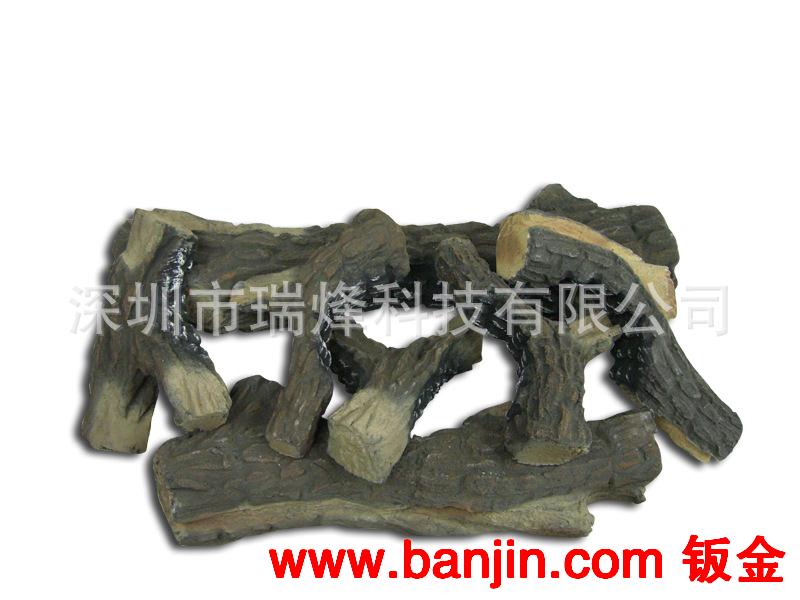高温木炭 壁炉木炭 酒精燃气壁炉碳 木头木柴 假柴 装饰炭