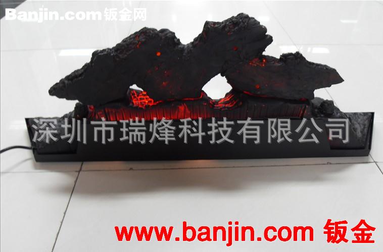壁炉芯 仿真木炭 假柴 壁炉炭灯 壁炉灯 仿真炭火