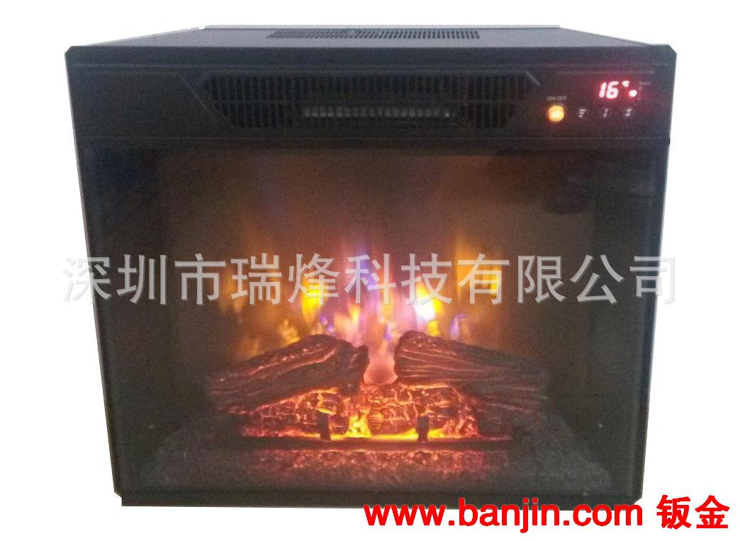 欧式金属壁炉 led智能电壁炉 数显温控 火炉报价 壁炉尺寸 电暖气