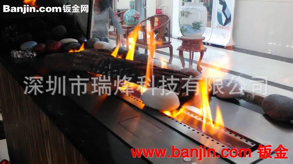 智能酒精壁炉 深圳瑞烽壁炉 真火壁炉 别墅壁炉 实木取暖壁炉