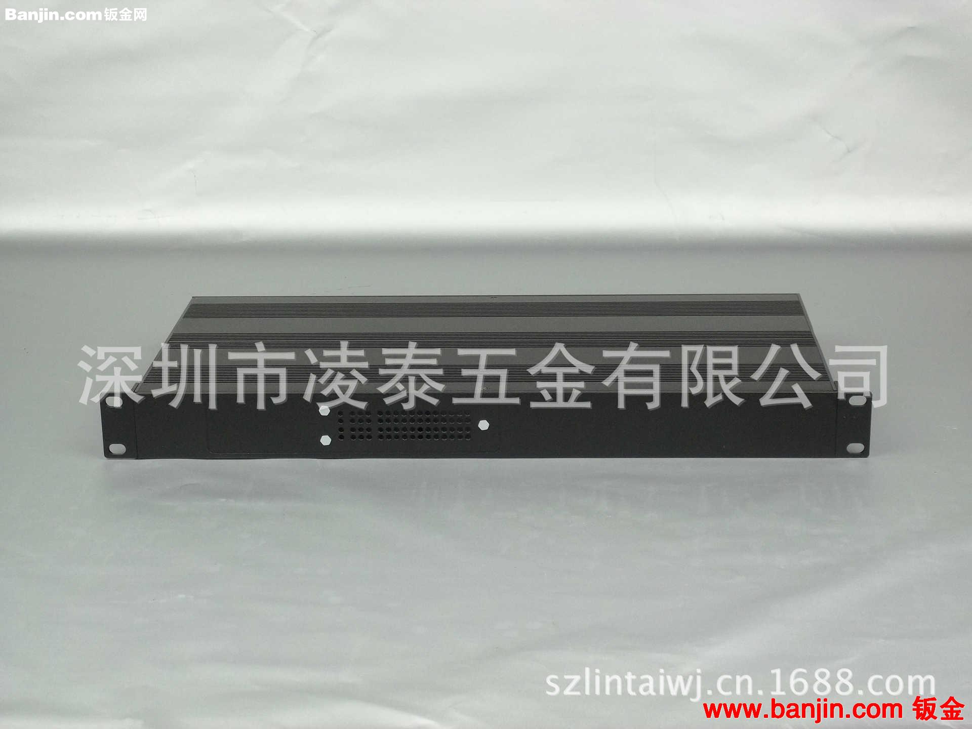 生产供应1U机箱 服务器机箱 卧式铝镁合金机箱