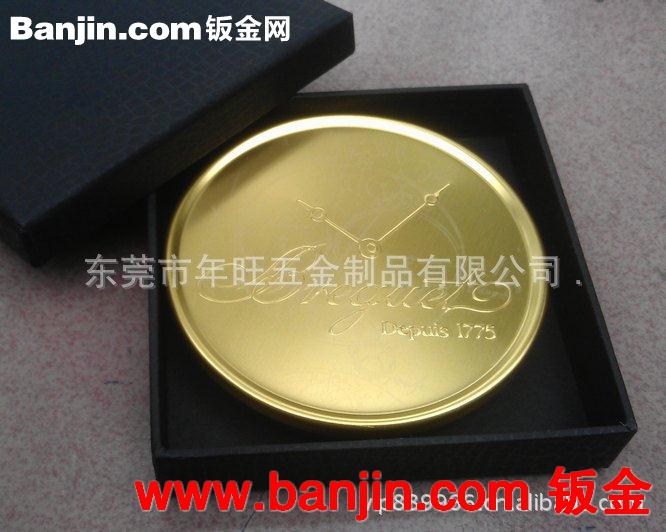 供应HTC不锈钢冲压凹凸杯垫 金属礼品杯垫 铝合金喷砂氧化杯垫