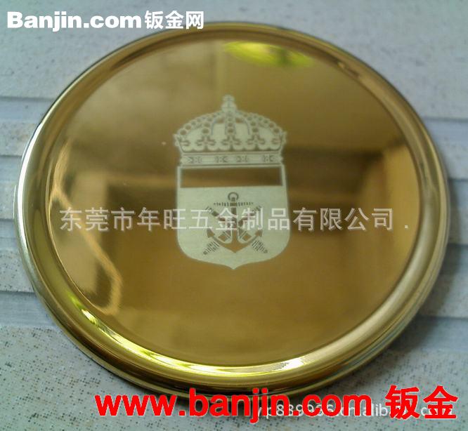 供应HTC不锈钢冲压凹凸杯垫 金属礼品杯垫 铝合金喷砂氧化杯垫