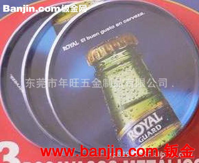 供应HTC不锈钢冲压凹凸杯垫 金属礼品杯垫 铝合金喷砂氧化杯垫
