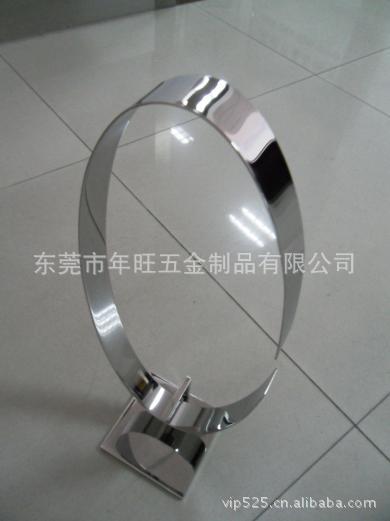 不锈钢抛光皮带展示架，服饰展示支架【13728154388严生】