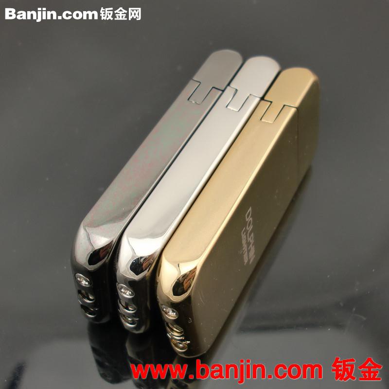 厂家直销 正品DOL076珍珠极薄 金属砂轮明火打火机 广告礼品定制 