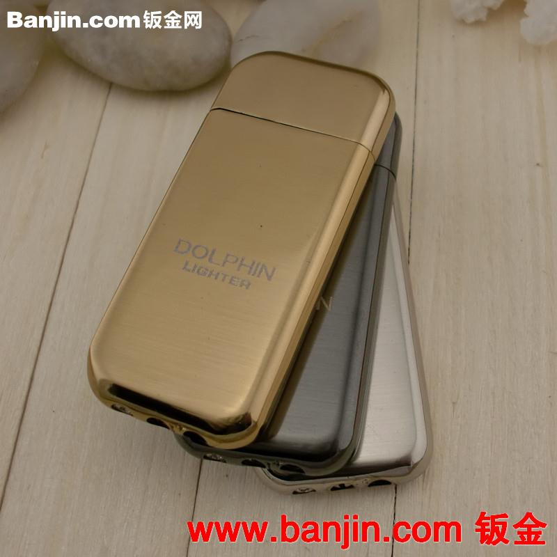 厂家直销 正品DOL076珍珠极薄 金属砂轮明火打火机 广告礼品定制 
