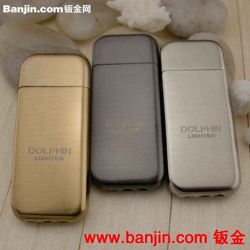 厂家直销 正品DOL076珍珠极薄 金属砂轮明火打火机 广告礼品定制 