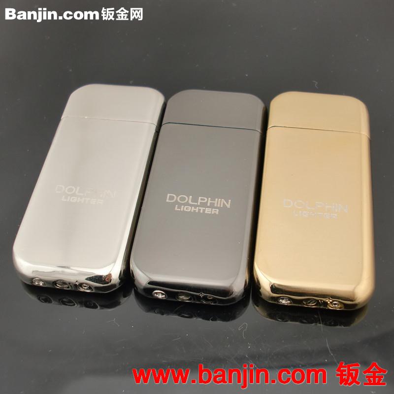 正品DOL076珍珠极薄 金属砂轮明火 创意打火机及烟具批发 可定做