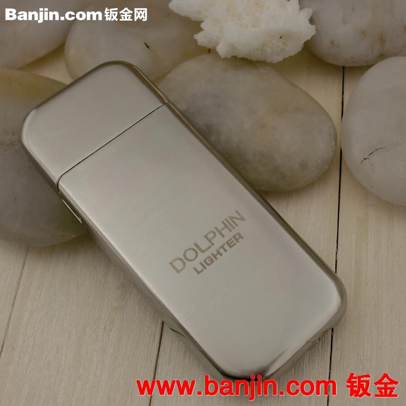 正品DOL076珍珠极薄 金属砂轮明火 创意打火机及烟具批发 可定做