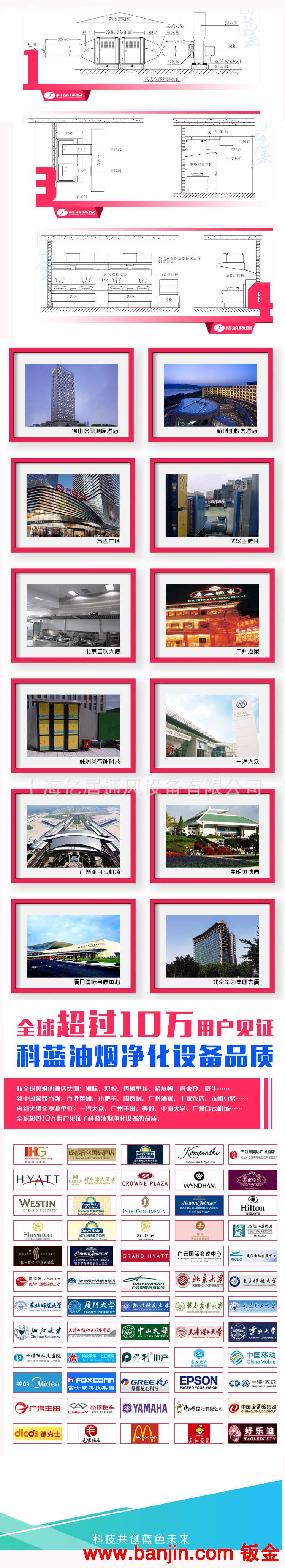 油烟净化器 BS-216J(13A)-25K、科蓝净化器、酒店油烟净化器