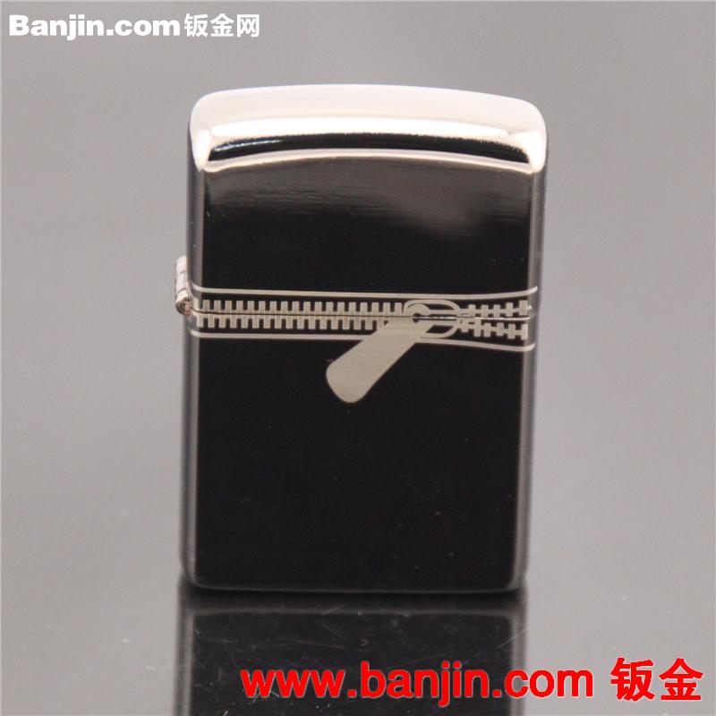黑冰拉链 激刻系列煤油打火机 广告创意打火机 厂家批发 可定制