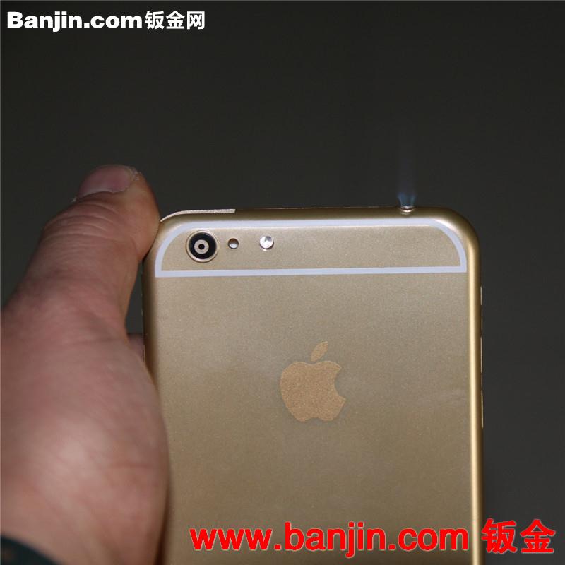 苹果6 plus 5.5英寸 个性创意直冲打火机 礼品定制LOGO