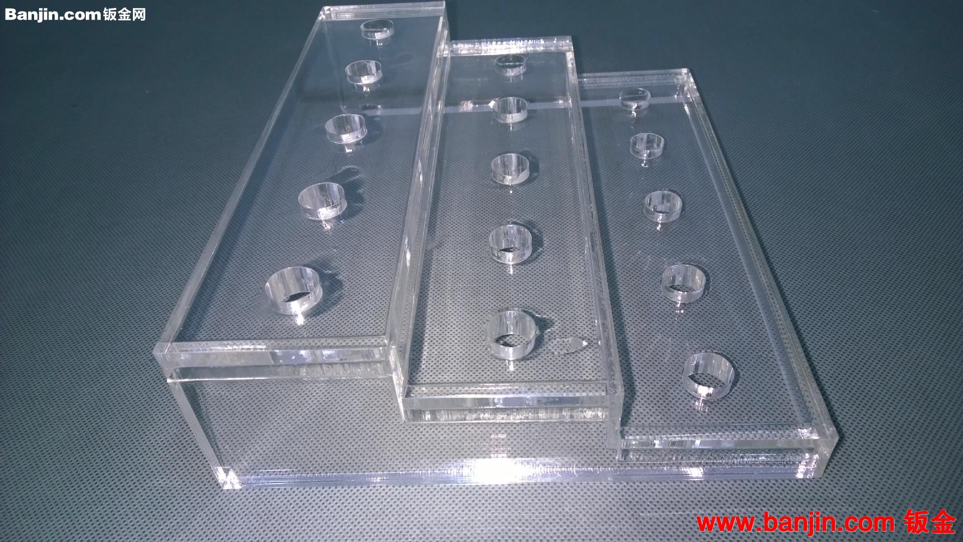 供应有机玻璃梯形亚克力展示架