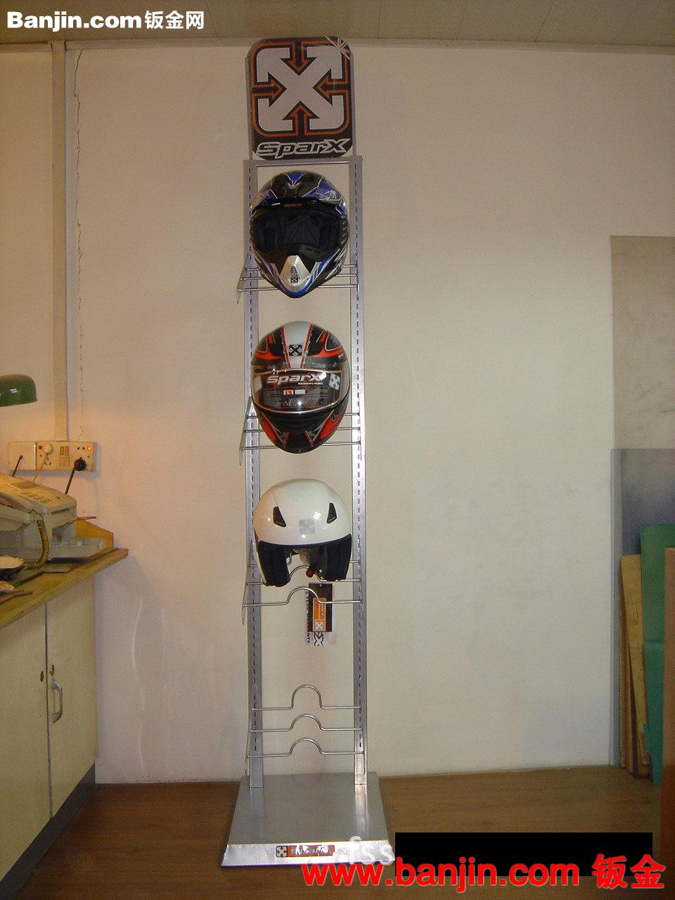 加工定制 摩托车头盔展示架 自行车头盔展示架 骑行头盔展示架