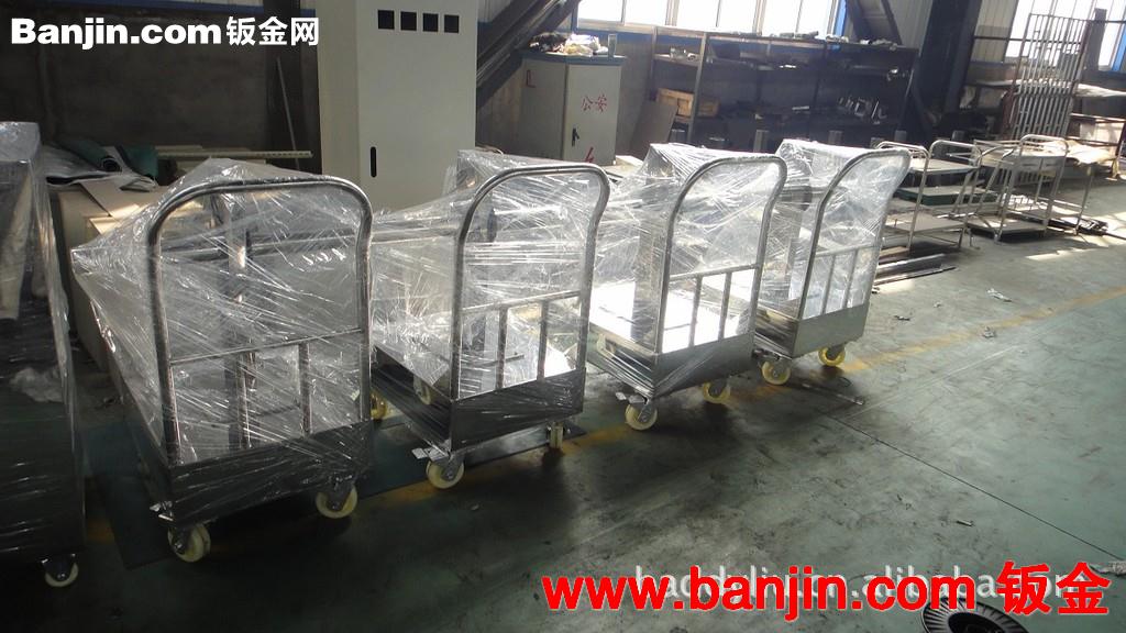 南京江宁工厂专业制造，加工各类不锈钢手推车,磨具车