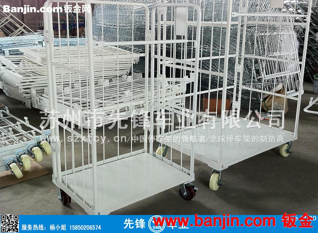 供应500kg载重商场和仓库物流台车-物流手推车-物流搬运车 手推车