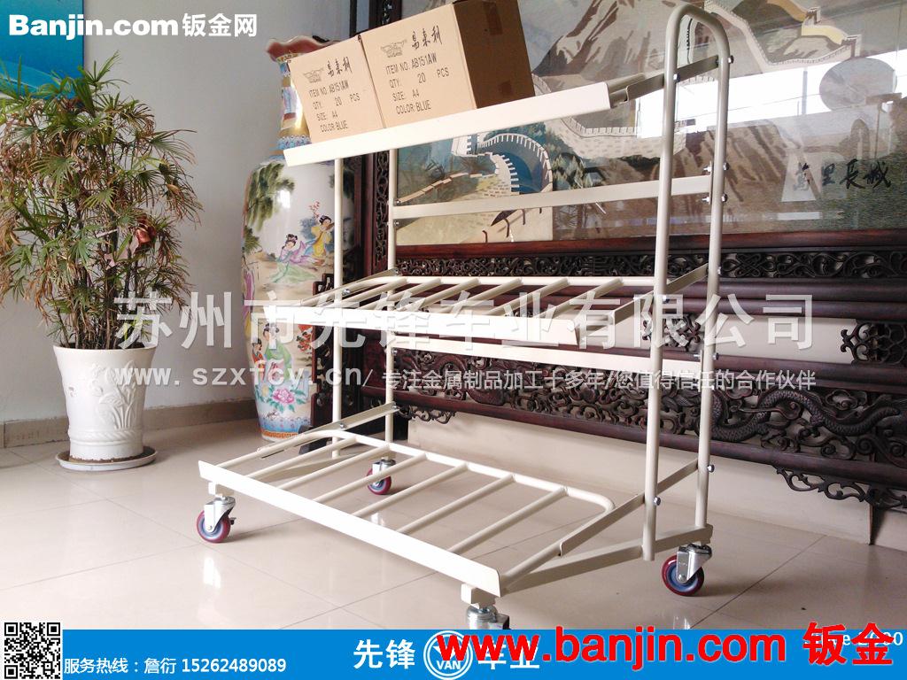 苏州置物架产品/物流手推车置物架加工/10多年制造出口经验.