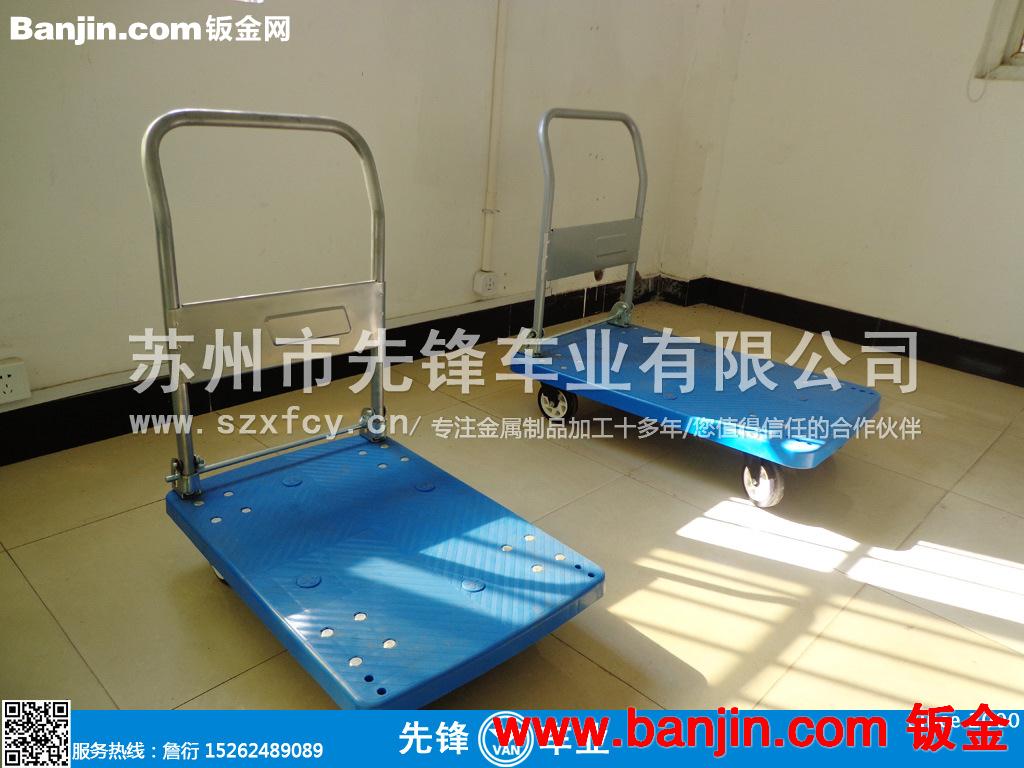 苏州物流台车/物流手推车置物架加工/10多年制造出口经验.