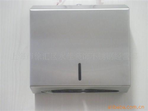 供应酒店 宾馆 写字楼用外挂不锈钢擦手纸架 手纸箱