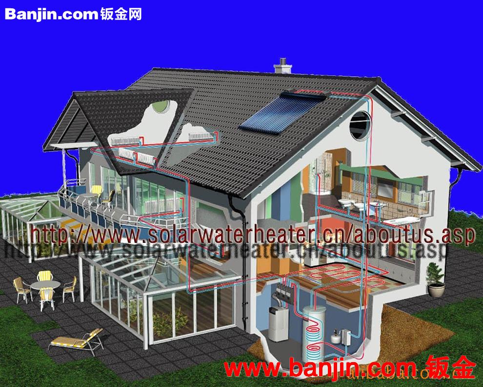 家用非承压太阳能热水器SOLAR