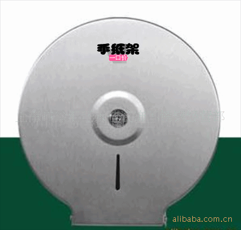 批发供应酒店 宾馆用圆筒 方形不锈钢手纸架 手纸盒