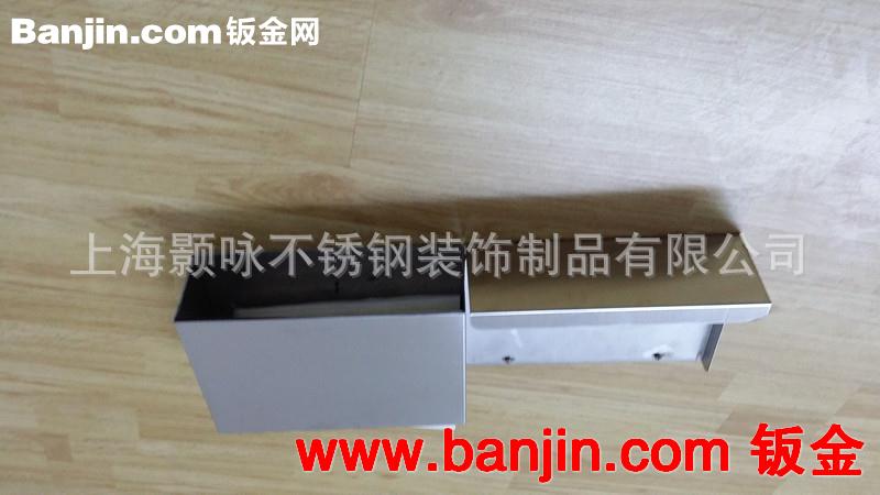 厂价直销明装不锈钢抽纸盒 卫生间玻璃镜子后面暗藏式抽纸盒
