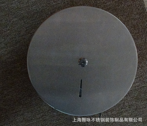 厂家批发供应酒店 宾馆用圆筒不锈钢擦手纸架卷纸架