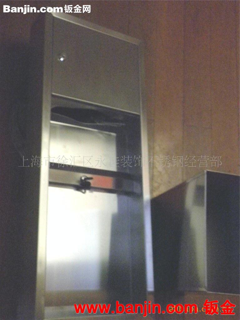 特价供应品牌入墙式不锈钢单门带垃圾桶手纸箱系列产品