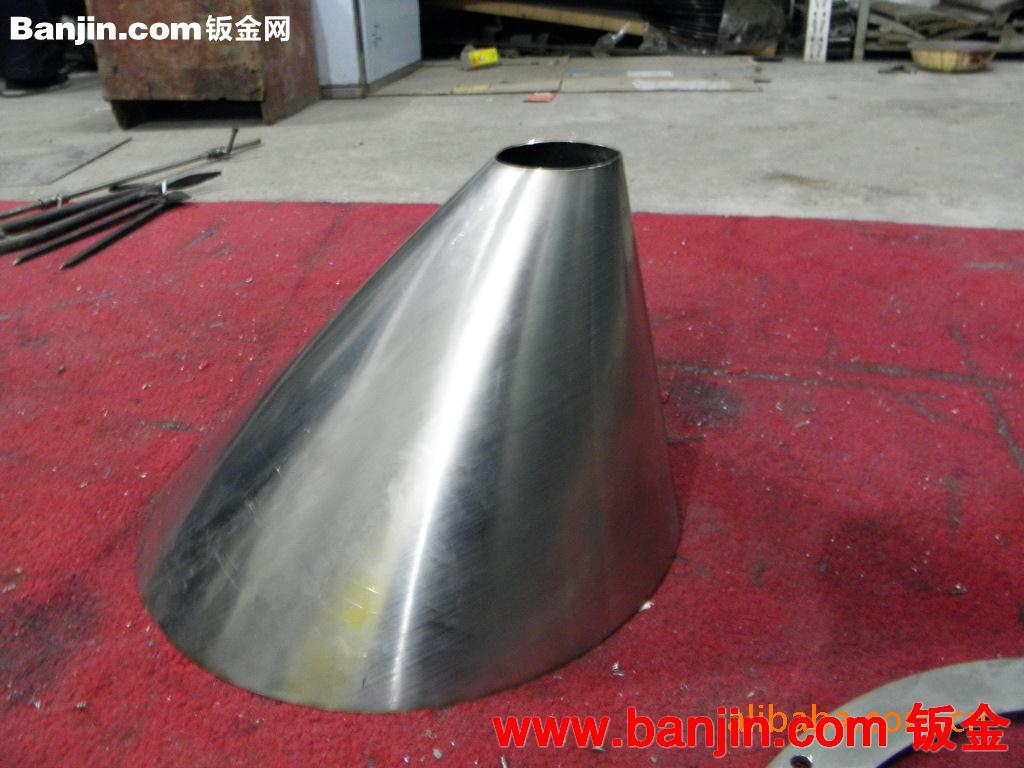 不锈钢加工，方圆过渡斗加工，斜圆锥斗加工