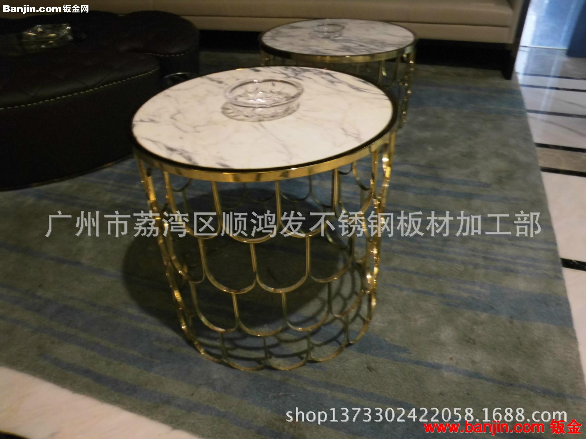 展厅不锈钢艺术花盆，花瓶，异形不锈钢摆件---不锈钢屏风