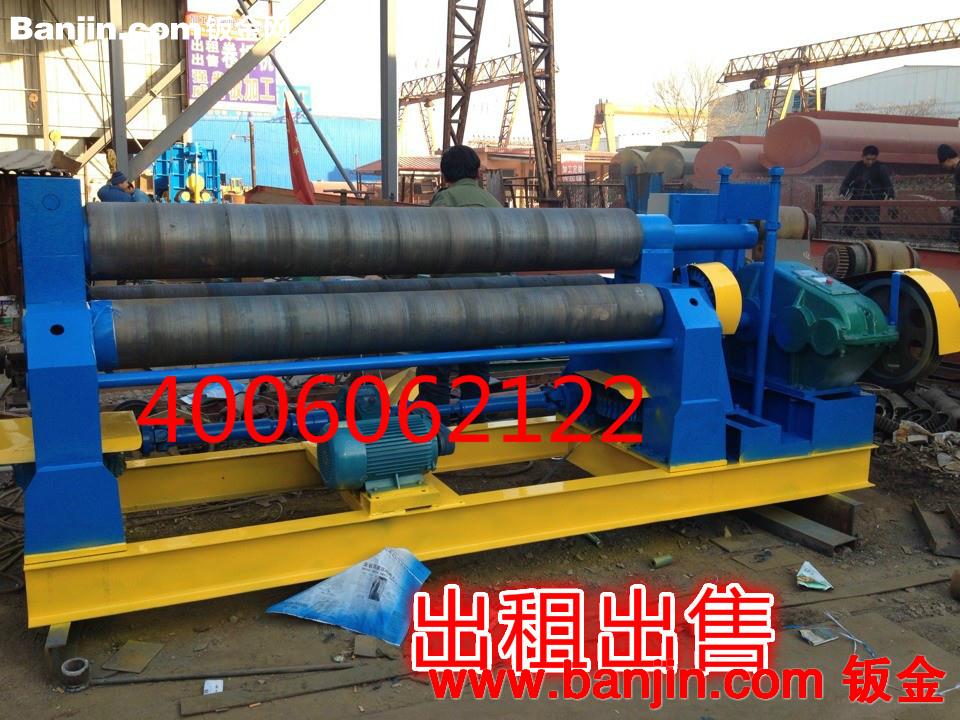 山东常年出租出售二手302500卷板机