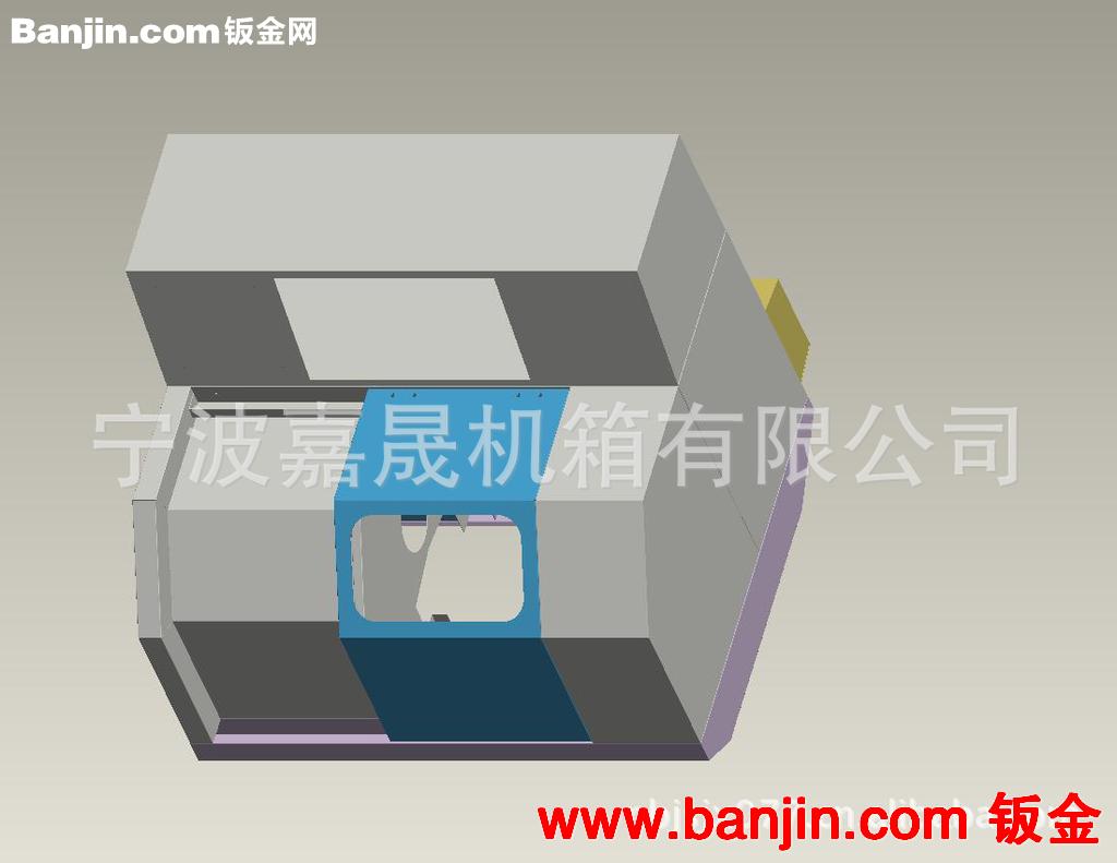【加工】20系列普通型数控车床外壳加工 机柜钣金|控制柜钣金加工
