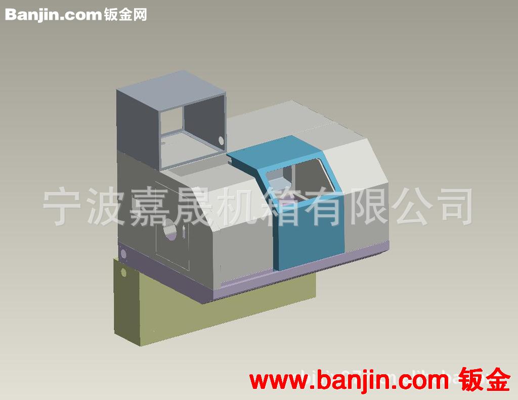 【加工】20系列机械手型数控车床外壳加工 各种钣金机床外壳加工