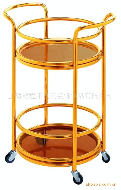 提供不锈钢酒水车加工-酒水车