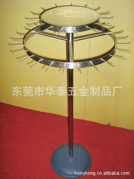 广东东莞黑色铁烤漆鞋架,可拆装鞋架,商场专卖店鞋架