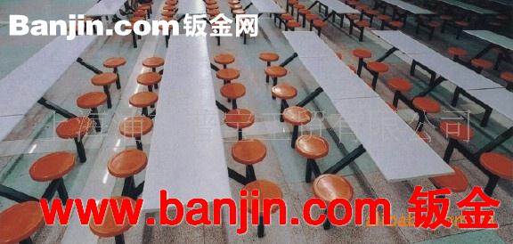 厂家直销快餐桌 食堂餐桌椅 餐桌、六人位餐台