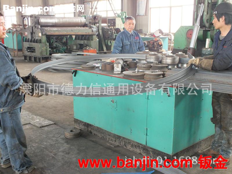 金属成型设备(角钢扁钢卷圆加工） 常州溧阳多功能型材弯圆机厂家