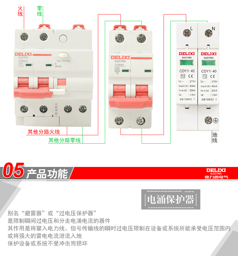 德力西电气 新产品上市DZ47全系列