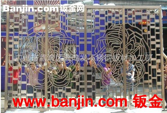 定做酒店金属屏风，办公室钛金屏风，KTV不锈钢屏风,激光镂空屏风