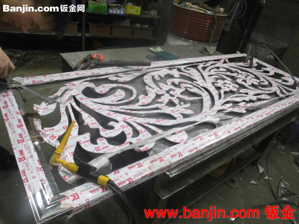 钣金工艺品，不锈钢板镂空切割，激光加工酒店家居精品制造摆件